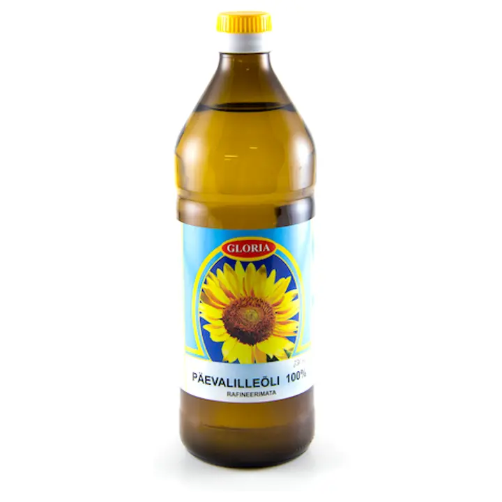 Gloria päevalilleõli rafineerimata 750 ml
