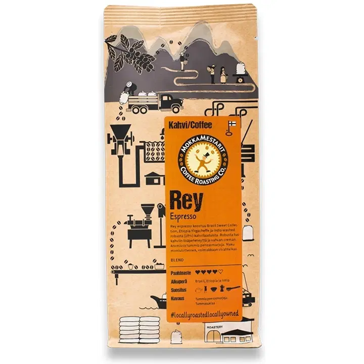 Mokkamestarit 200g Espresso Rey kahvi