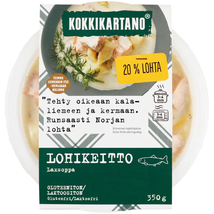 Kokkikartano Lohikeitto 350g