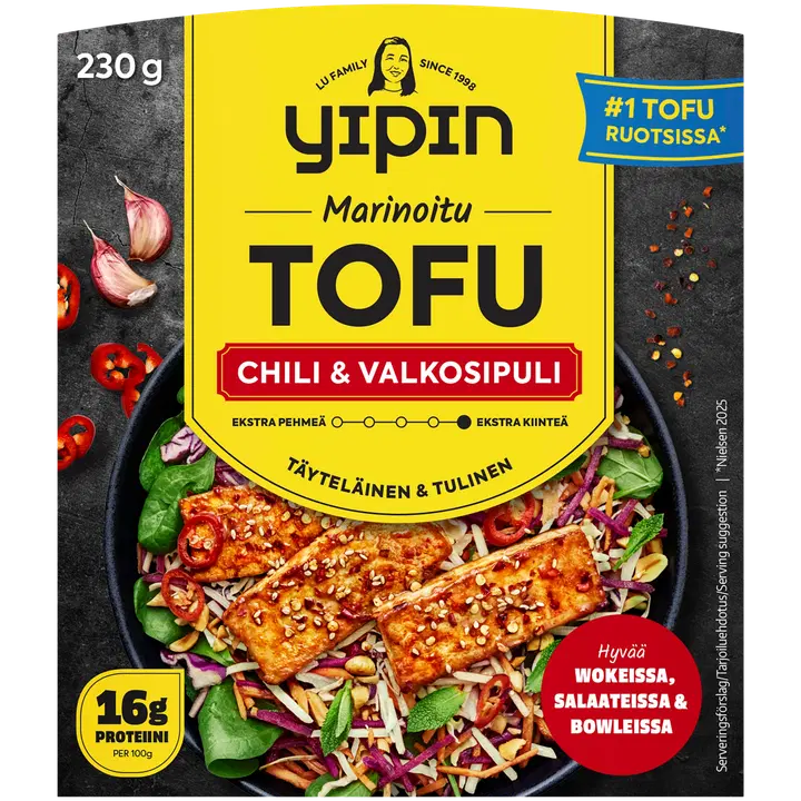 Yipin Tofu Chili & Garlic 230g