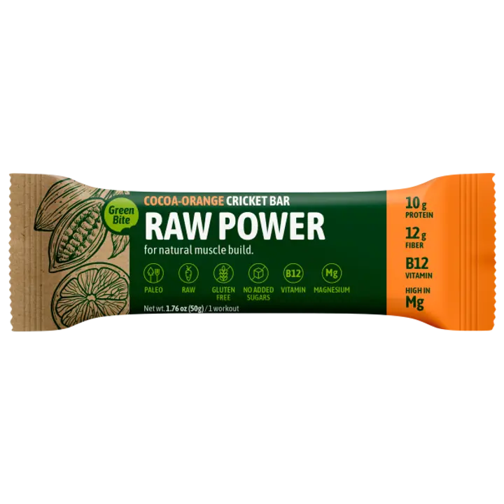 RAW POWER kakao-apelsini kilgibatoon