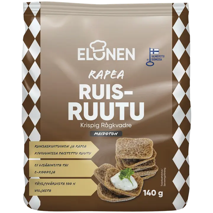 Elonen rapea ruisruutu 140g