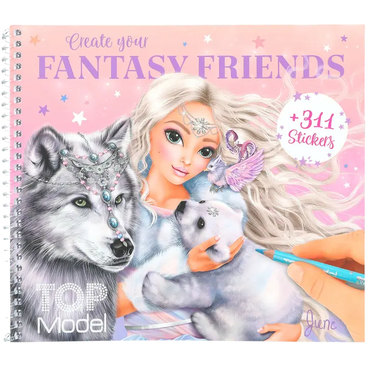 TOPModel  Fantasy Friend Suunnittelukirja