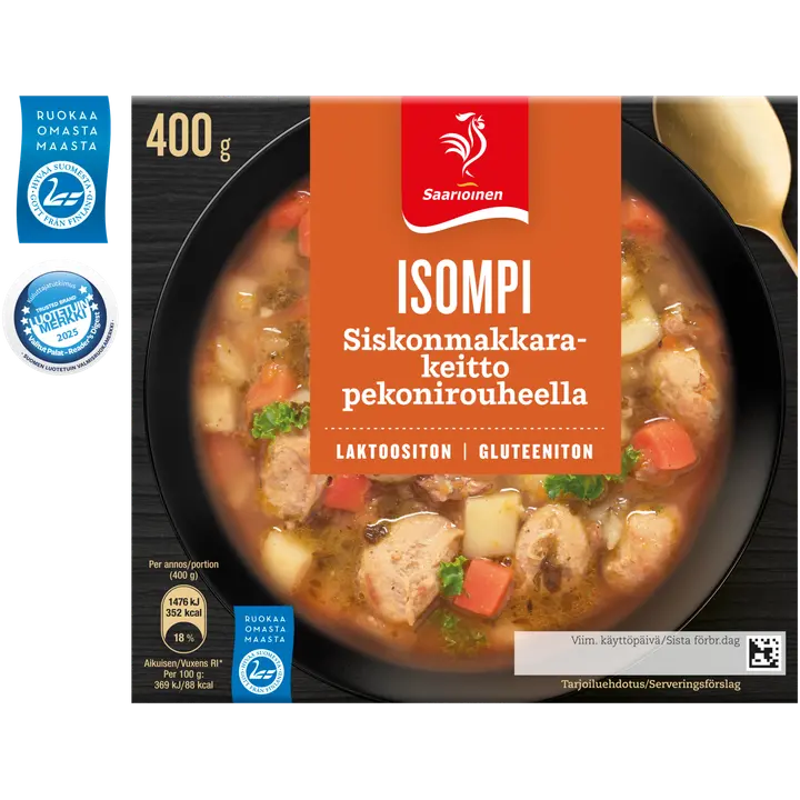 Saarioinen Isompi Siskonmakkarakeitto 400g