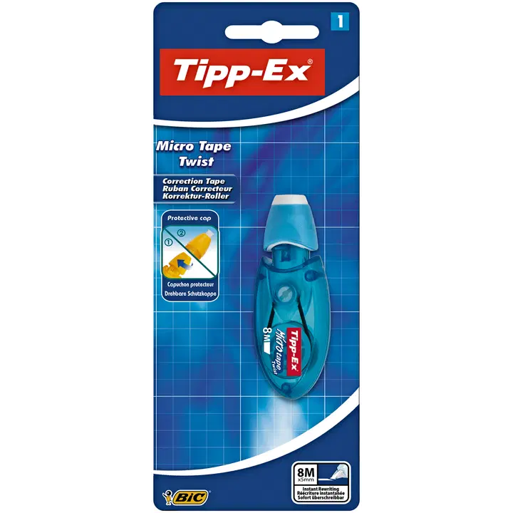 BIC Tipp-Ex Micro Tape Twist korjausrolleri