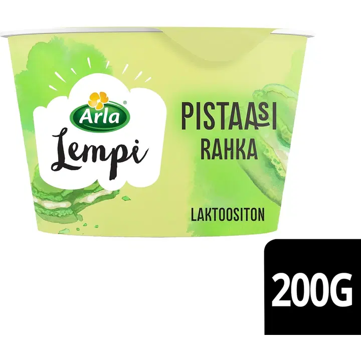 Arla Lempi Rahka pistaasi 200 g laktoositon