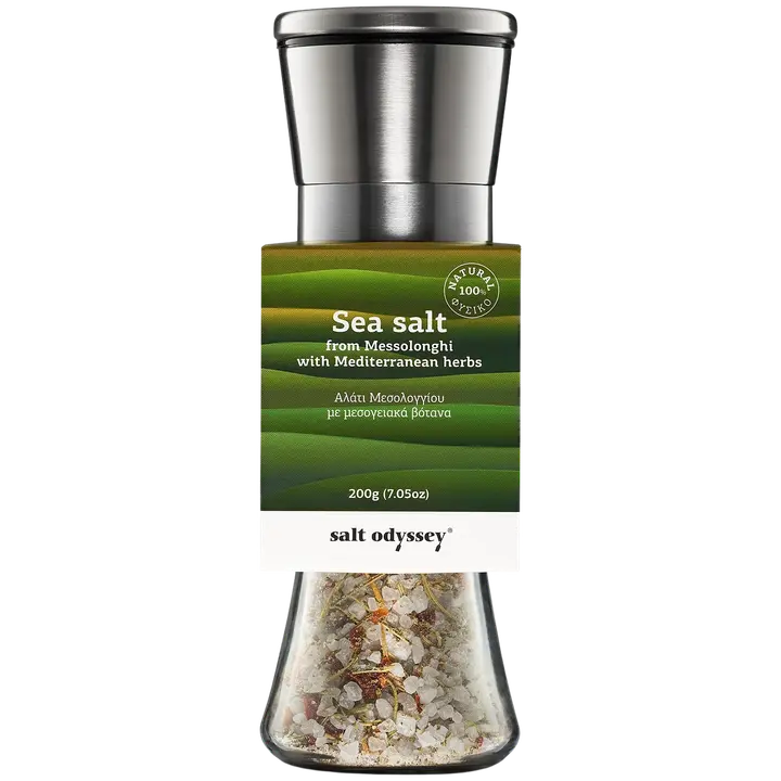 Salt Odyssey meresool vahemere ürtidega veskis 160 g