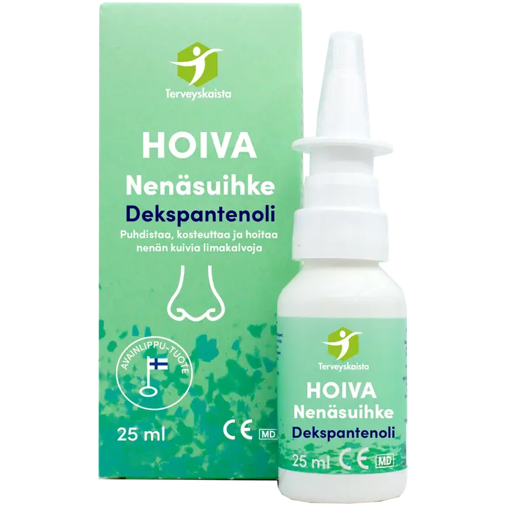Terveyskaista HOIVA® Dekspantenoli Nenäsuihke 25 ml