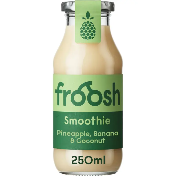 Fazer Froosh Hedelmäsmoothie 250 ml Ananas, Banaani ja Kookos