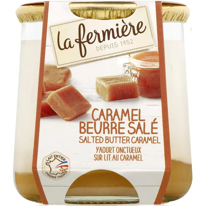 La Fermiere Suolakaramellijogurtti 160g