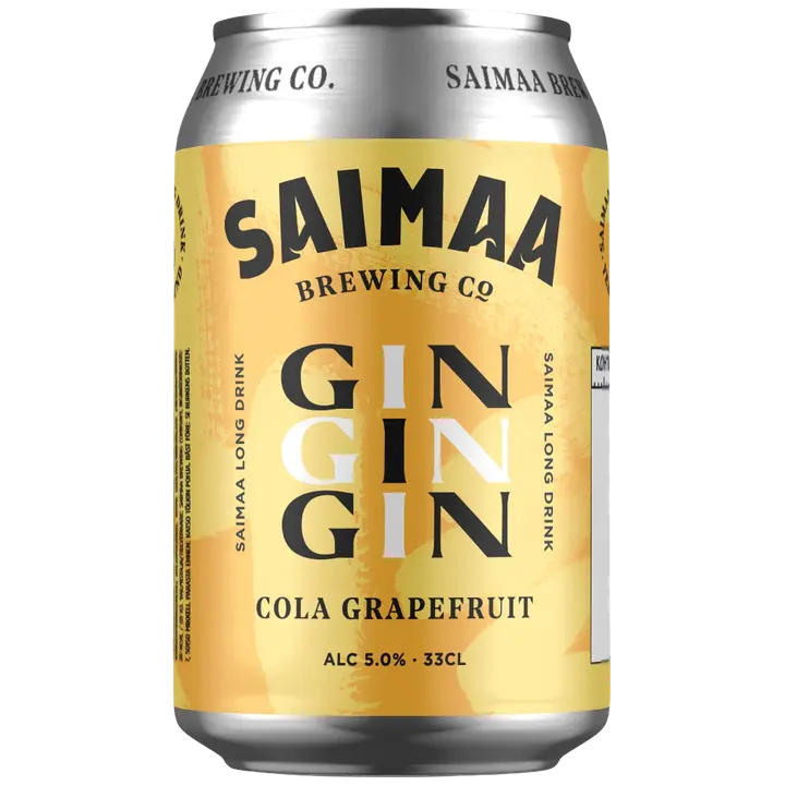 Saimaan Juomatehdas long drink cola grapefruit 5,0% 0,33 l tölkki