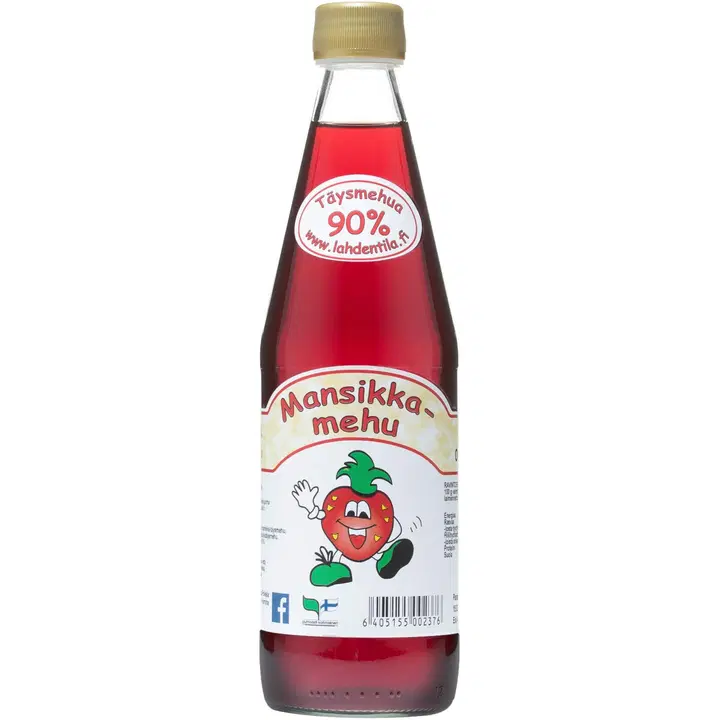Lahden Tila 0,5l Mansikkamehu