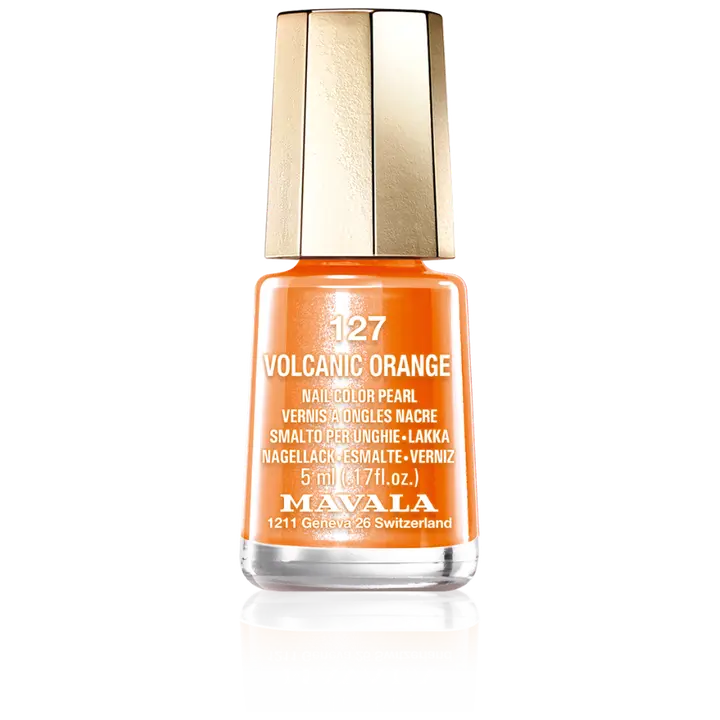 Mavala 5ml Nail Polish 127 Volcanic Orange kynsilakka