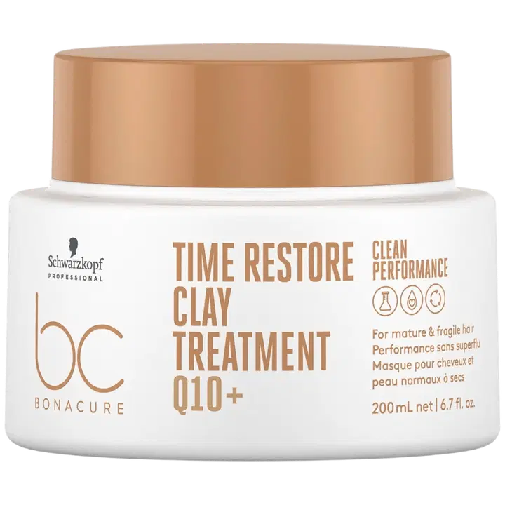 BC Bonacure Time Restore Q10 Clay Tehohoito 200ml