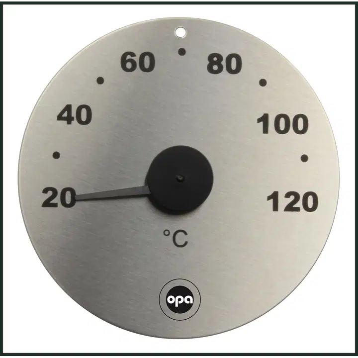 Lumo saunamittari rst ø 13 cm