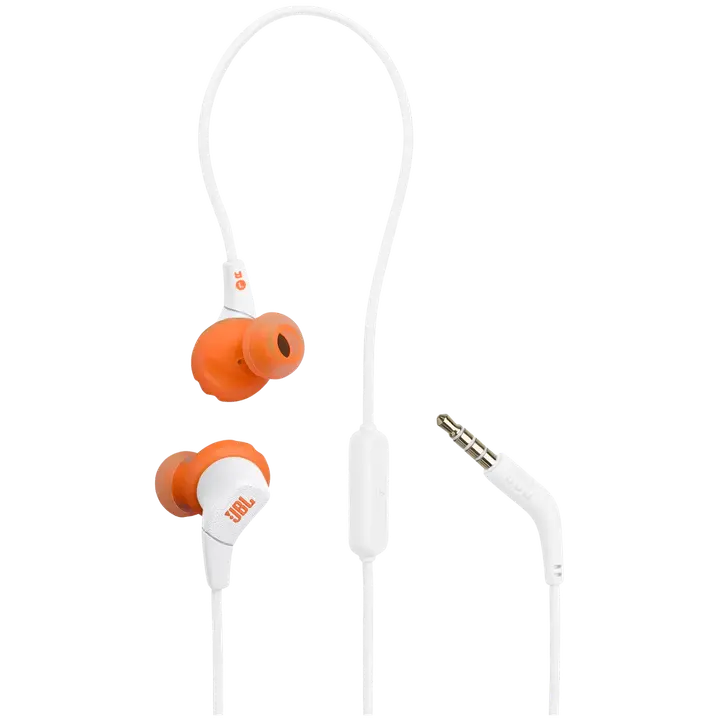 Nööpkõrvaklapid JBL Endurance Run 3 valge