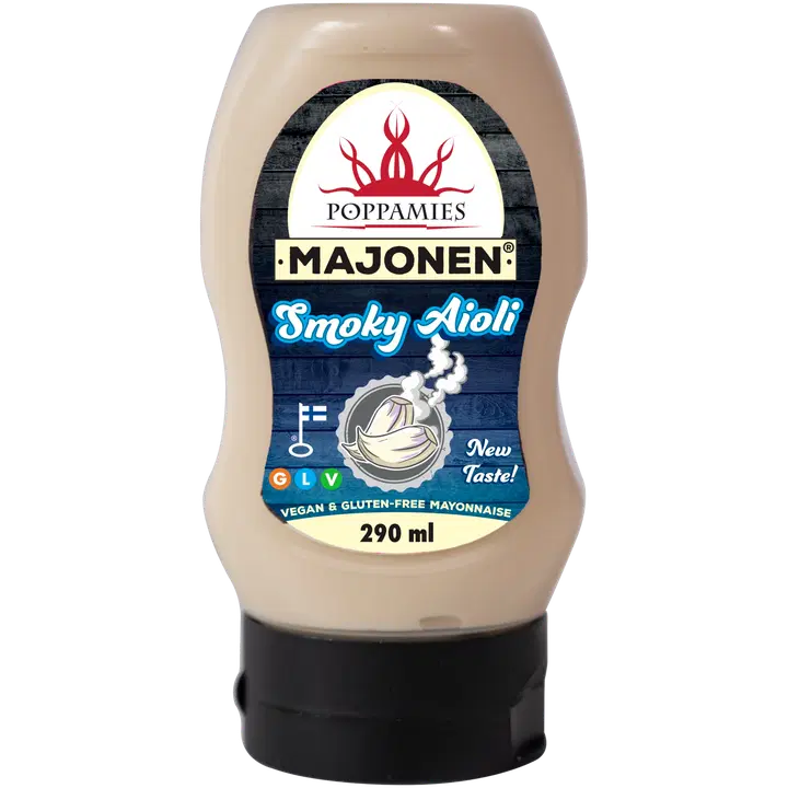 Poppamies Majonen Smoky Aioli 290ml