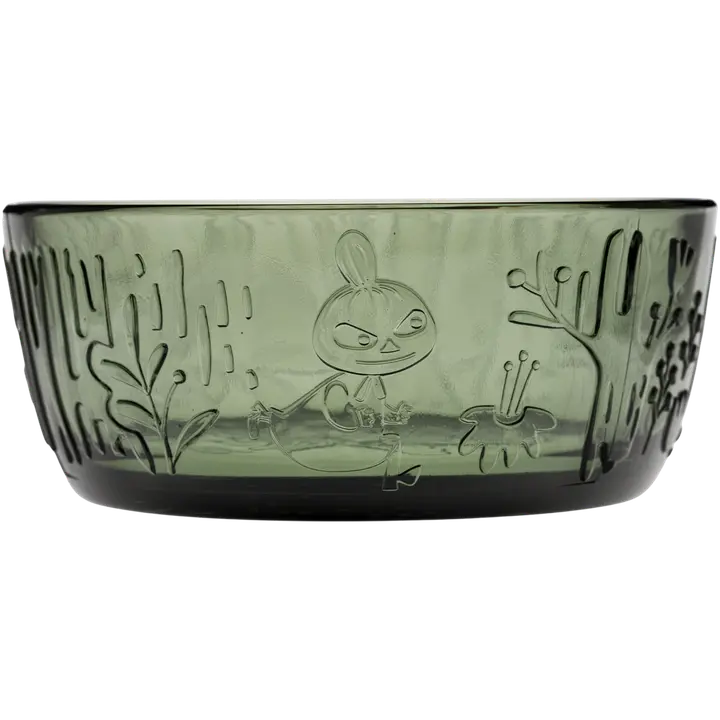 Moomin Arabia Finland Muumi kulho 35cl havunvihreä