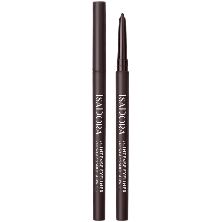 Isadora The Intense Eyeliner Silmänrajauskynä 24H Wear & Smudge-proof 61 Black Brown 0,35g