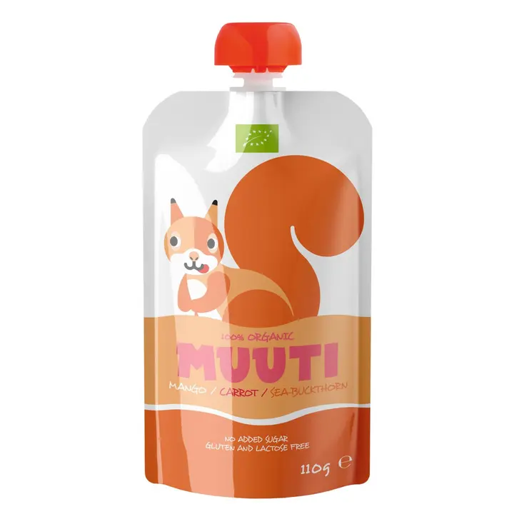 Muuti luomu mango porkkana tyrni smoothie 110g 6kk