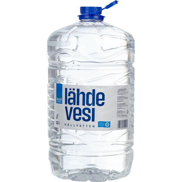 Kotimaista 10l lähdevesi