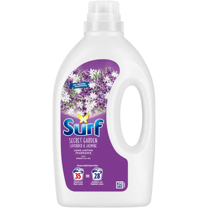 Surf Pyykinpesuneste Secret Garden Lavender & Jasmine 1400 ml