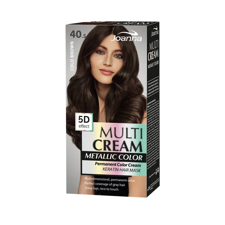 Joanna Multi Cream Metallic Color Cold Brown 40.5 hiusväri