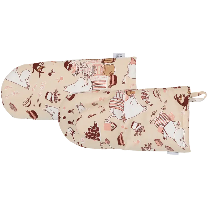 Moomin Arabia Muumi uunikinnas 15x34cm Siivouspuuhissa