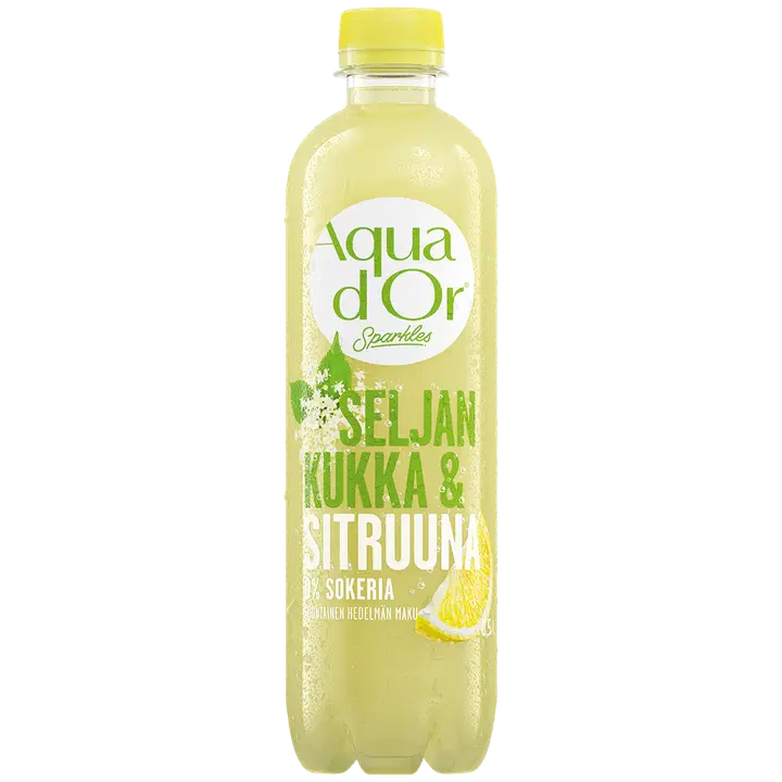 Aqua d'Or Sparkles, Seljankukka ja Sitruuna 0,5L