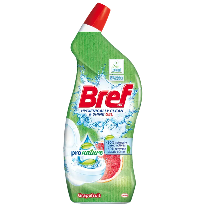 BREF Pronature Grapefruit WC-geel 700 ml