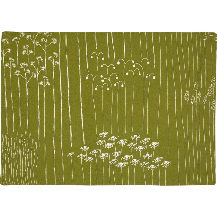 Finlayson tabletti Ohikiitävät 2kpl 35x46cm v.vihreä