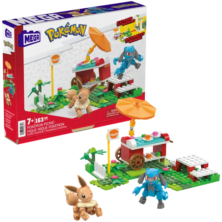 Mega pogemon mängukomplekt piknik hdl80