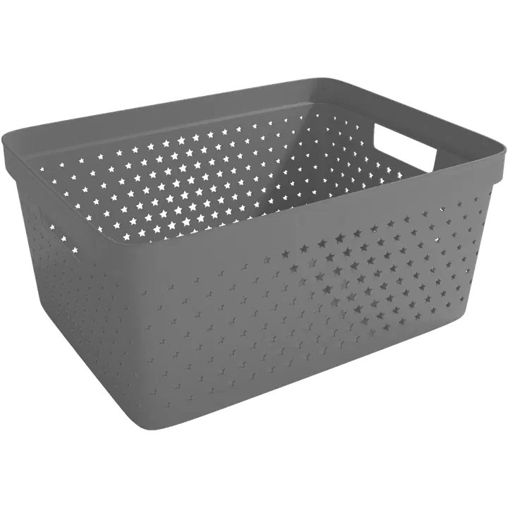 Säilytyskori Star Basket 13l harmaa