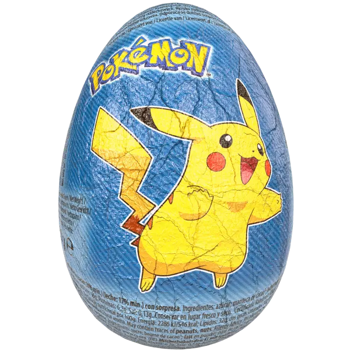 Pokemon yllätysmuna RFA maitosuklaa 60g