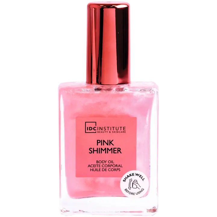 Esittelyssä vaaleanpunainen hohdevartaloöljymme pronssisella sävyllä – täydellinen valinta erottuvaan tyyliin. Tämä vartaloöljy sisältää hienostuneita pronssinhohtoisia partikkeleita.