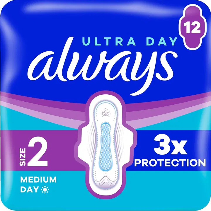Always 12kpl Ultra Day Medium S2 with wings terveysside
