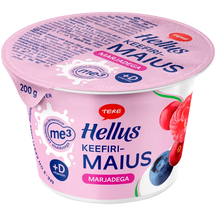 Helluse metsamarja keefirimaius, 200 g
