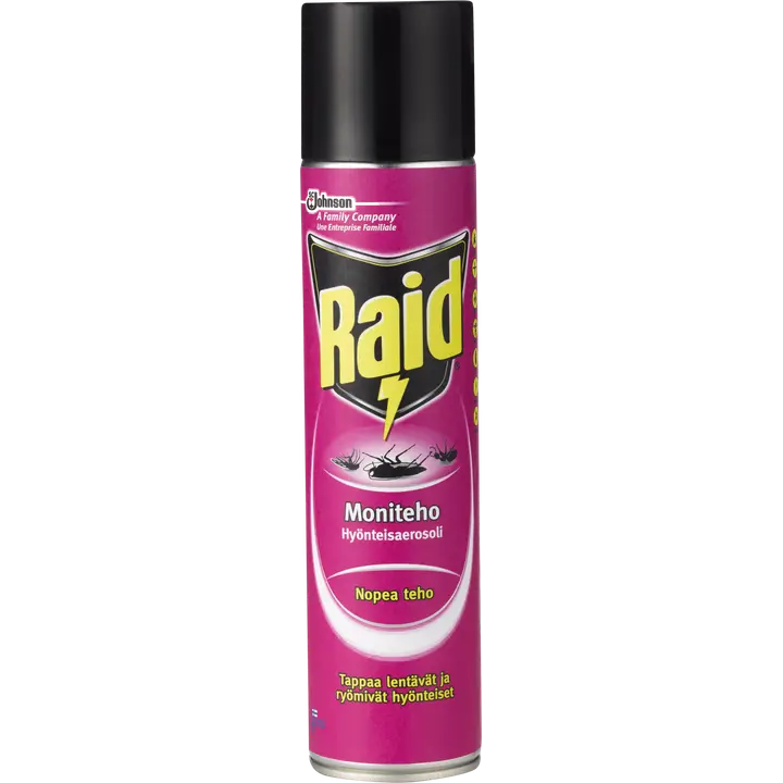 Raid Moniteho hyönteisaerosoli torjunta-aine 400ml