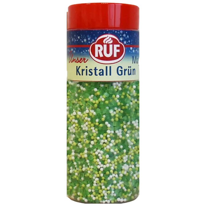 Ruf nonparellid ja suhkrukristallid 85 g, rohelised, valged