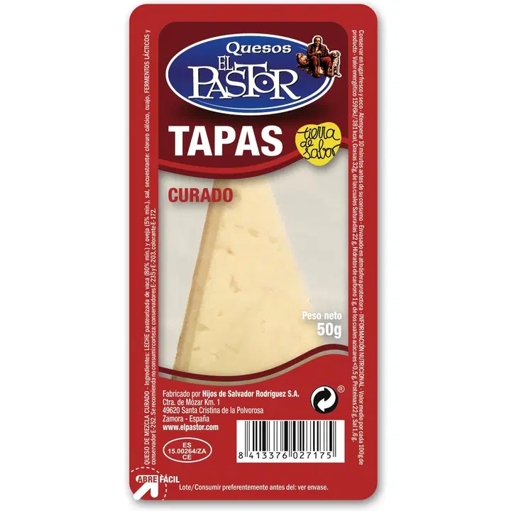 TAPAS Curado JUUSTO 50G