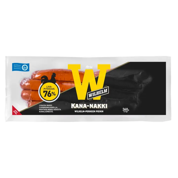 Atria Wilhelm Kuorellinen Kananakki 360g