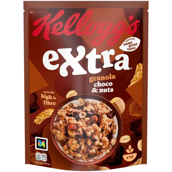 KELLOGG'S Extra Choco and Nuts 450g