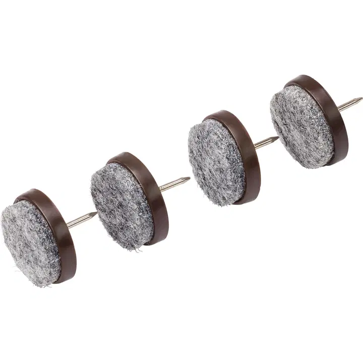 Huopatassu naula 28 mm 4 kpl, ruskea