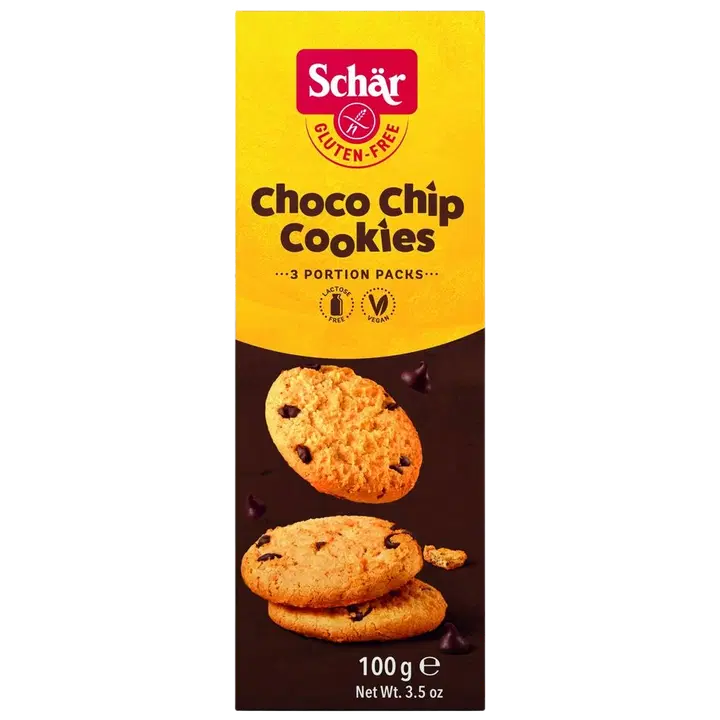 Schär küpsis šokolaaditükkidega, gluteenivaba 100g