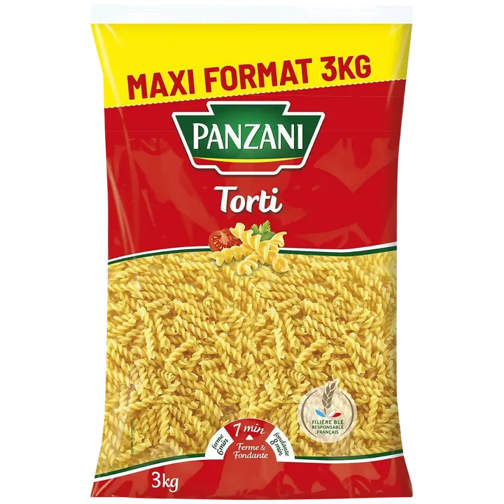 Panzani Torti spiraalmakaronid 3kg
