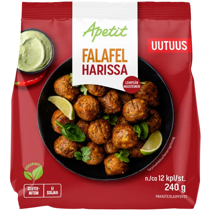 Apetit Falafel Harissa pakaste 240g