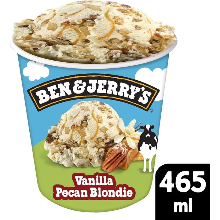 Ben & Jerry's Vanilla Pecan Blondie Jäätelö 465ml/414g