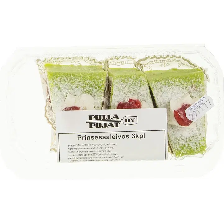 Pulla-Pojat prinsessaleivos 3 kpl 260 g