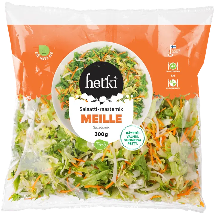Fresh Hetki Meille Salaatti-raastemix 300g