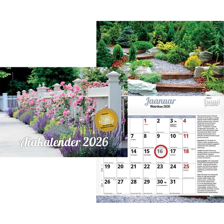 Seinakalender aiakalender 297 x 420mm